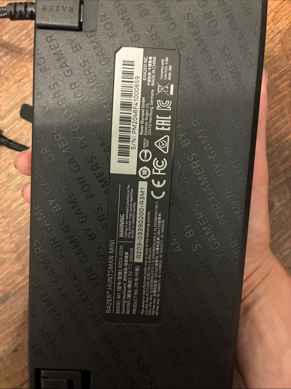 Razer Huntsman Mini Keyboard - Picture 2 of 4
